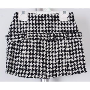 K C PARKER HOUND TOOTH SKIRT